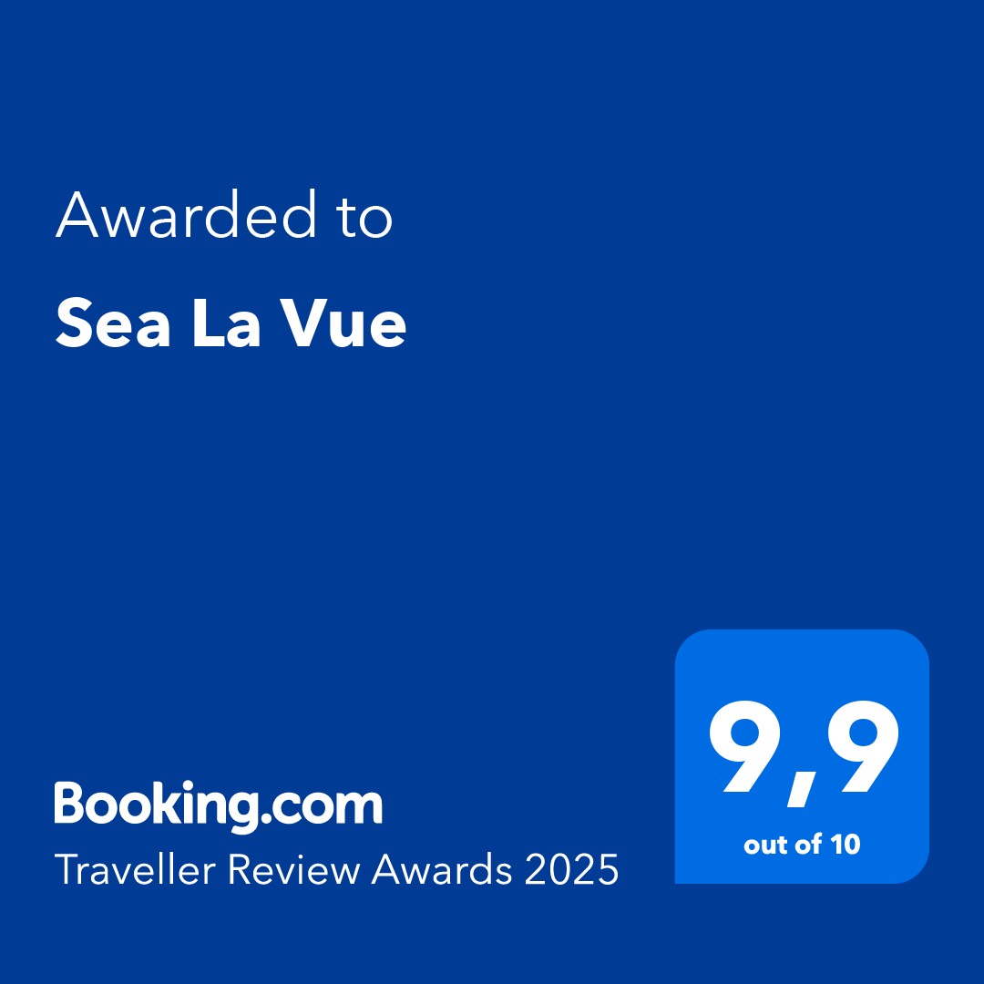 Booking.com Traveller Review Awards 2025 awarded to Sea La Vue, score 9.9 out of 10